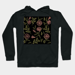 flowers and leaves Hoodie